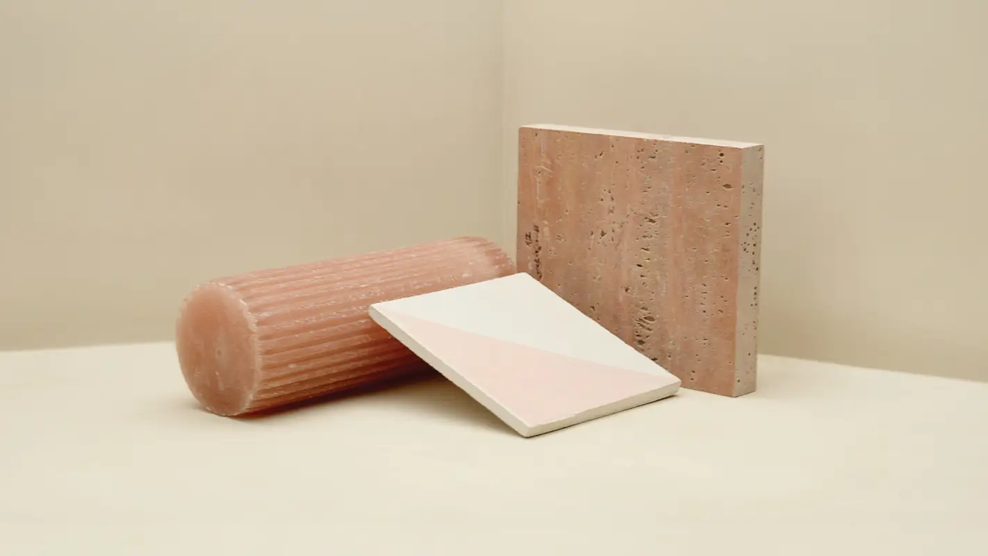 Tiles and candles with Jotun UltiMatt collection